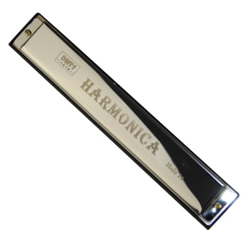 Afbeelding van Miwayer 24-gaats professionele metalen mondharmonica voor beginners met koffer - studentenstartpakket, cadeau voor kinderen