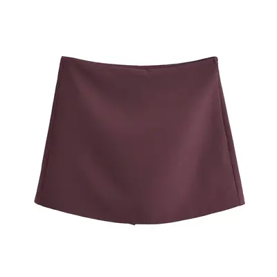 Image de Jupe Mini Vintage à Fermeture Éclair - Style Streetwear