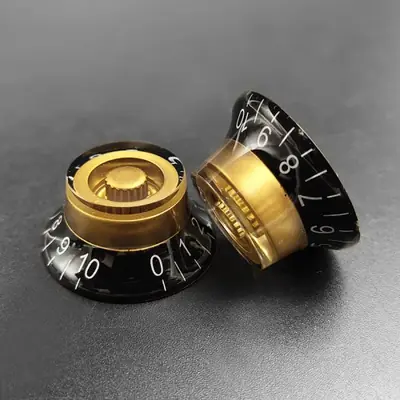 Image de Bouton de Commande Jespeed Électrique - Noir et Or