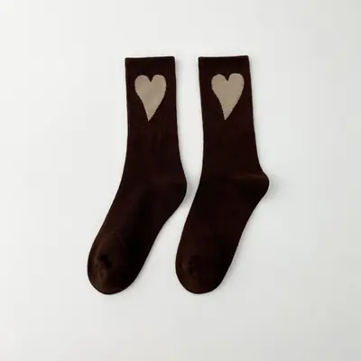 Image de Chaussettes Amour Coréen - Couple Drôles & Chaudes