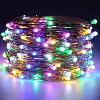 Image de Guirlande LED Dégradée - Éclairage Magique pour Chambre, Fêtes & Noël