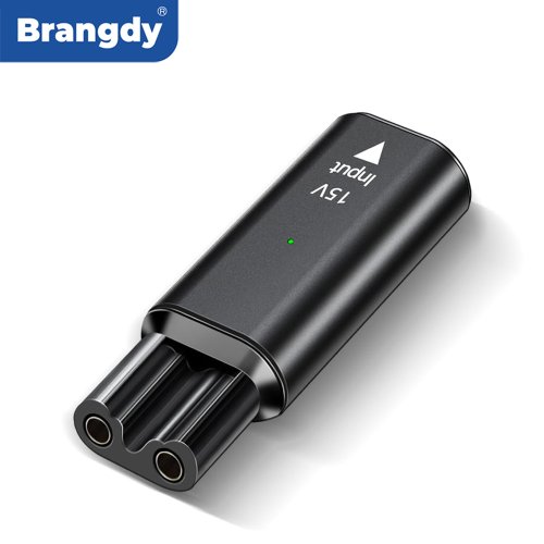 Zdjęcie Adapter ładowarki USB-C 15V HQ8505 do trymera Philips OneBlade QP6520, QP6530, QP6510 – uniwersalny konwerter zasilający dla elektrycznych maszyn do golenia brody