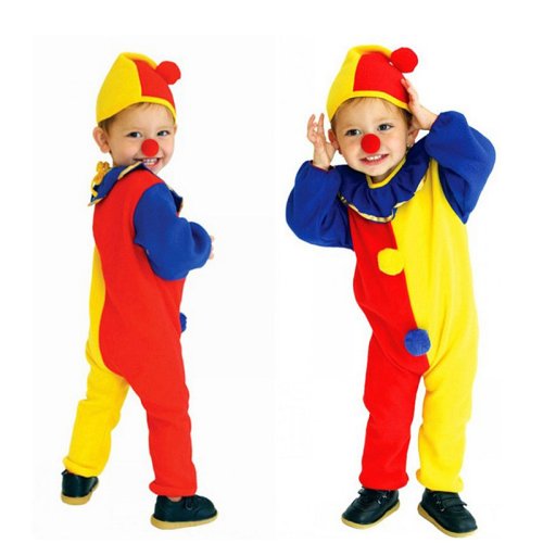 Bild von Clownkostüm für Kinder – Karneval & Halloween Spaß