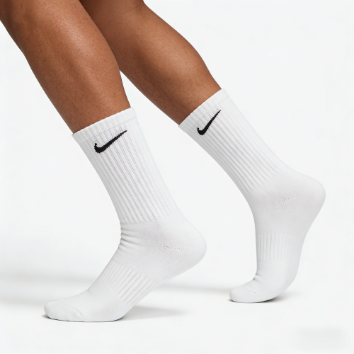 Imagen de Calcetines Deportivos Nike Alta Caña - Blanco Unisex