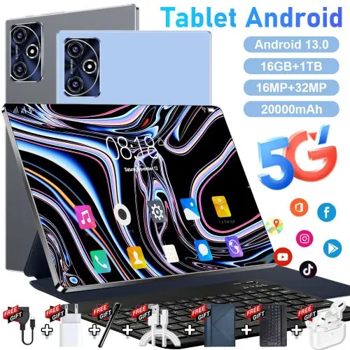 Image de Tablette Android 5G 36 Pouces 16 Go RAM 1 To ROM
