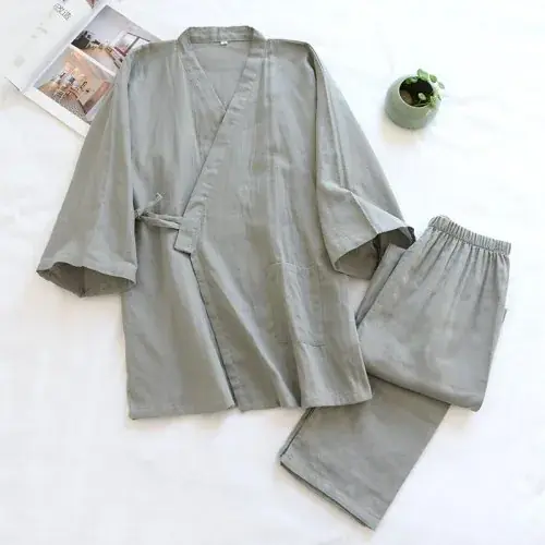 Image de Pyjama Kimono Homme - Confort Maxi Taille