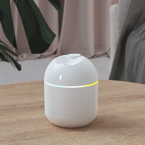 Image de Humidificateur d'Air 270ml avec Diffuseur d'Arômes et Veilleuse LED