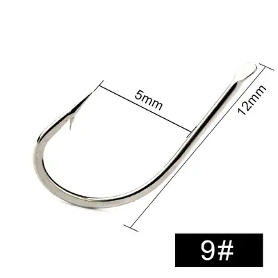 Image de Hameçons de Pêche 100 pcs - Bronze & Acier Haute Résistance