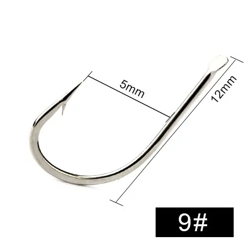 Image de Hameçons de Pêche 100 pcs - Bronze & Acier Haute Résistance