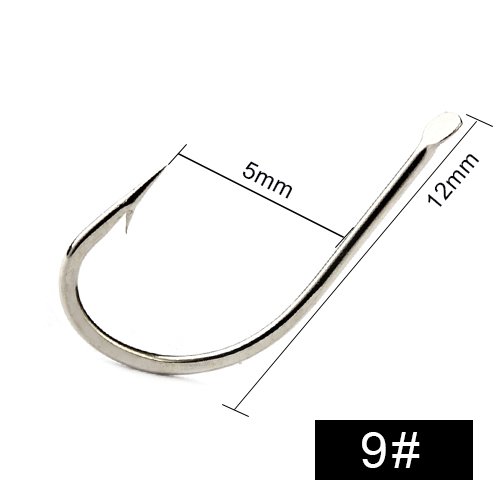 Image de Hameçons de Pêche 100 pcs - Bronze & Acier Haute Résistance