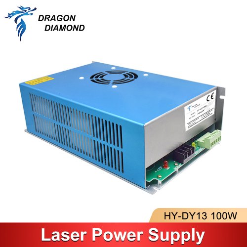 Imagen de Fuente de alimentación láser Co2 DY13 de 100W para máquina de grabado/corte de tubos láser Co2 RECI Z2/W2/S2 serie DY
