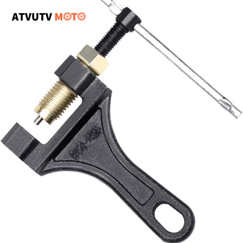 Immagine di Strumento per Rimozione Catena Moto e Motosega con Breaker Link, Splitter, Rivettatura e Cutter - Compatibile con Modelli 420, 428, 520, 530