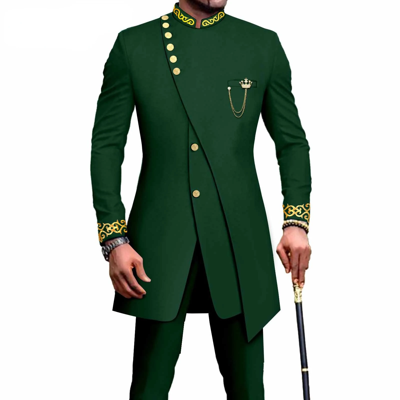 Image de Costume Homme Décontracté 2 Pièces - Élégant & Mince