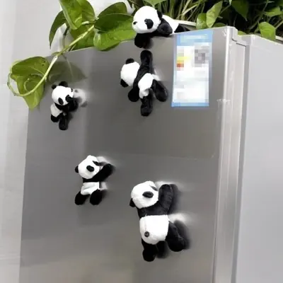 Image de Panda Peluche Aimant Tableau Blanc - Déco Réfrigérateur Mignon