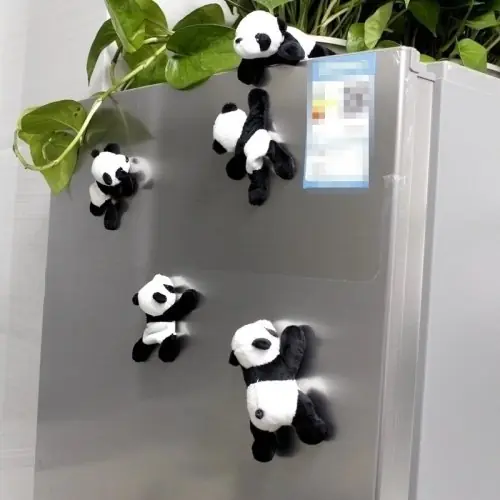 Image de Panda Peluche Aimant Tableau Blanc - Déco Réfrigérateur Mignon