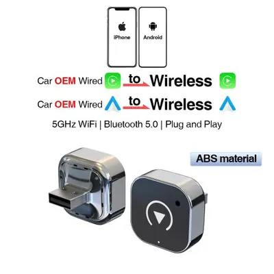 Image de Adaptateur CarPlay/Android Auto Sans Fil - Plug & Play Universel