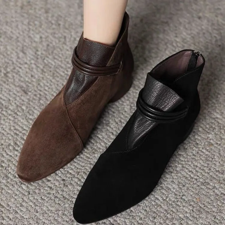 Imagen de Zapatos de Tacón Medio Aterciopelados para Mujer
