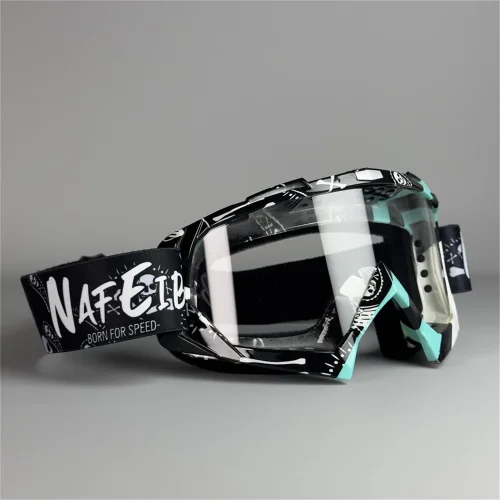 Imagen de Últimas gafas de moto para hombres. Gafas de sol todoterreno. Protección de seguridad. Visera para c...