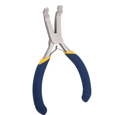 Image de Pince à Sertir Incurvée - Outil Essentiel pour Bijoutier