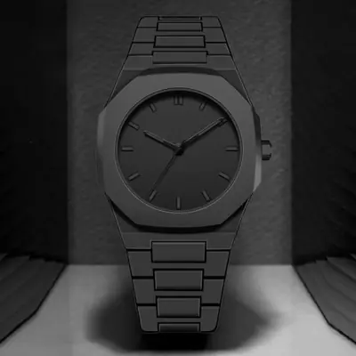 Image de Montre Homme Quartz - Style Simple & Élégant