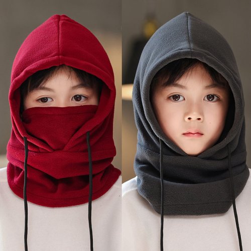 Warm Winter Fleece Hoed voor Kinderen – Winddicht & Comfortabel