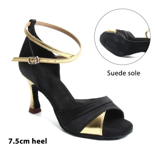 7.5cm schwarz gold