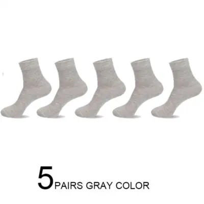 Image de Chaussettes Homme Coton Respirant - Lot de 10 Paires Noires