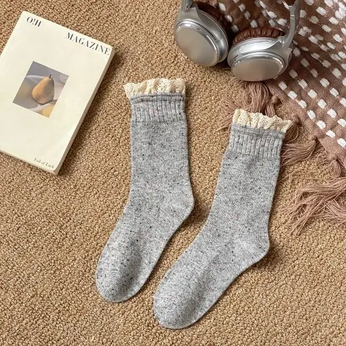 Image de Chaussettes Harajuku Vintage Lolita - Style Kawaii & Rétro