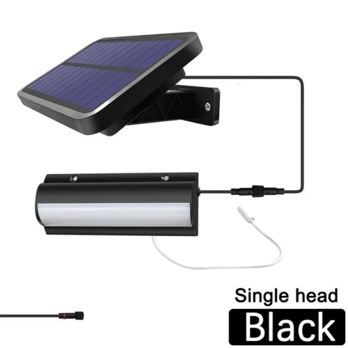 Immagine di Lampada Solare da Sospensione con Interruttore a Filo per Interni ed Esterni - Illuminazione Naturale per Capannoni, Patio, Portico, Fienile e Fattoria