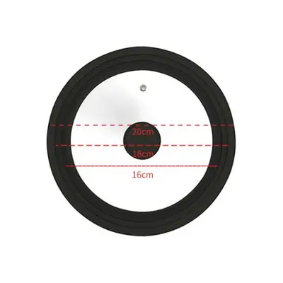 Image de Couvercle Universel en Verre Trempé pour Toutes Vos Casseroles