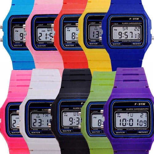Imagen de Reloj Digital Deportivo para Mujer - Estilo Harajuku con Pantalla LED