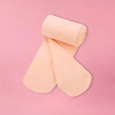Image de Collants de Ballet Blancs pour Filles - 90D Velours