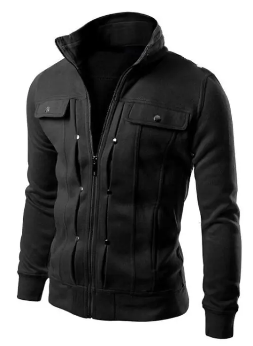 Image de Sweat à Capuche Homme Polaire Chaud & Confortable