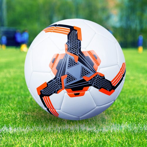 Bild von Weicher und verschleißfester Fußball Größe 4/5 – Ideal für Training und Wettkämpfe