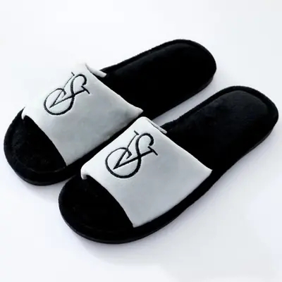 Image de Pantoufles en Coton Confortables pour Hommes et Femmes