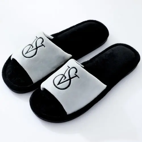 Image de Pantoufles en Coton Confortables pour Hommes et Femmes
