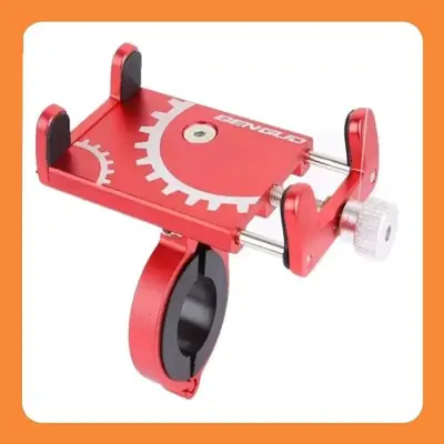 Image de Support Téléphone Vélo en Aluminium