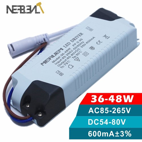 Image de Transformateur LED 36W/48W - Alimentation Stable pour Panneau Lumineux