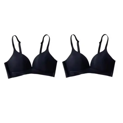 Image de Ensemble Soutien-Gorge Sans Couture Push-Up Brillant