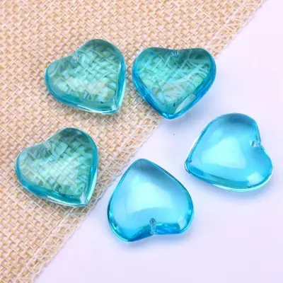 Image de Pendentifs Cœur en Verre Cristal - 20mm - DIY Bijoux