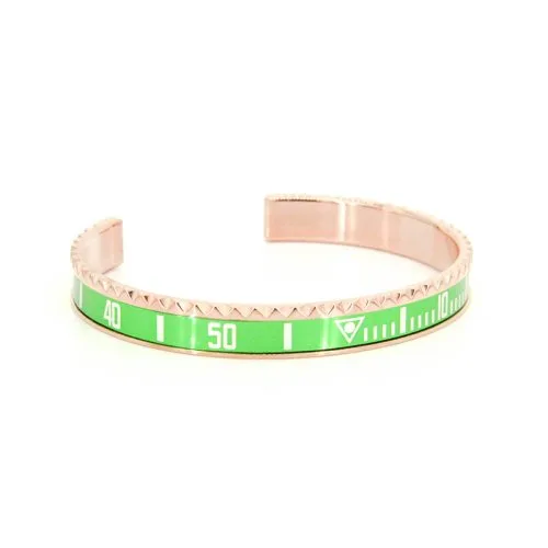 Roze goud groen