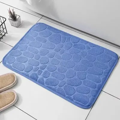 Tapis de Sol Antidérapant en Mousse à Mémoire de Forme