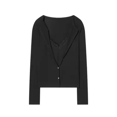 Image de Cardigan Dentelle Vintage pour Femme