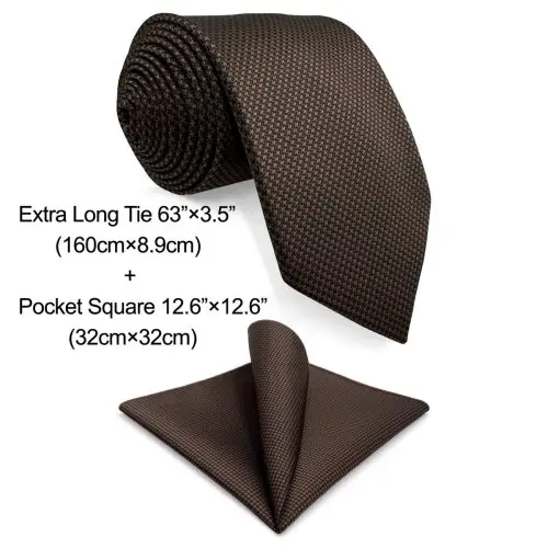 Juego de corbatas extra largas