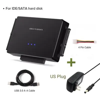 Image de Adaptateur USB 3.0 vers SATA/IDE - 2.5" & 3.5"