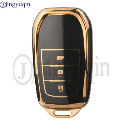 Image de Housse de Clé Voiture TPU pour Toyota - Protection Élégante & Résistante