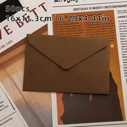 Image de Enveloppes Texturées 16x11 cm - Lot de 50