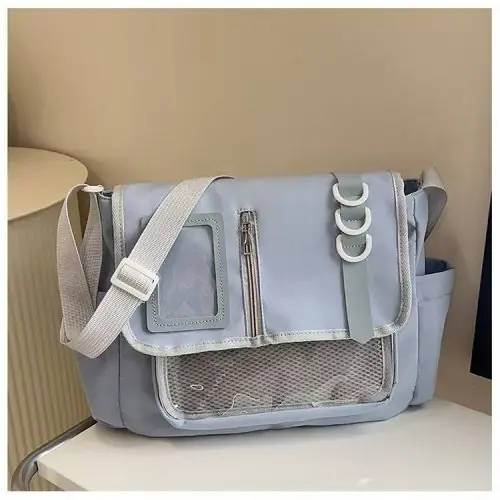 Image de Sac École Harajuku Transparent Y2K pour Filles