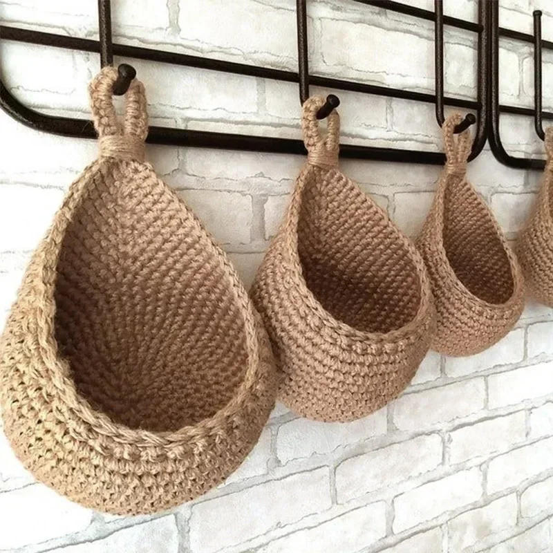 Imagen de Cesta Colgante para Frutas y Verduras – Organización Decorativa para Cocina