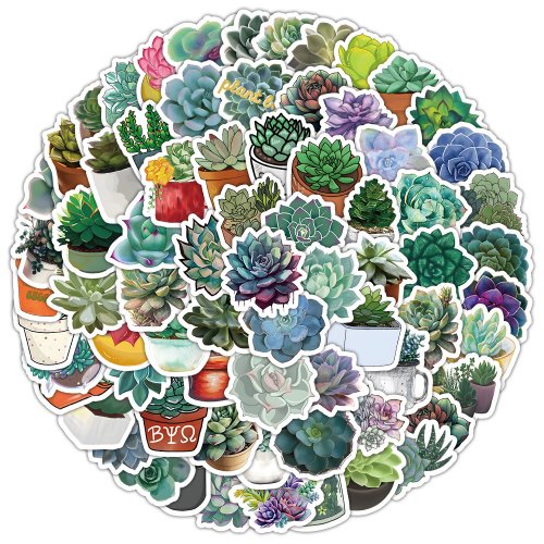 Image de 100 Autocollants Kawaii Mignons - Pack Esthétique